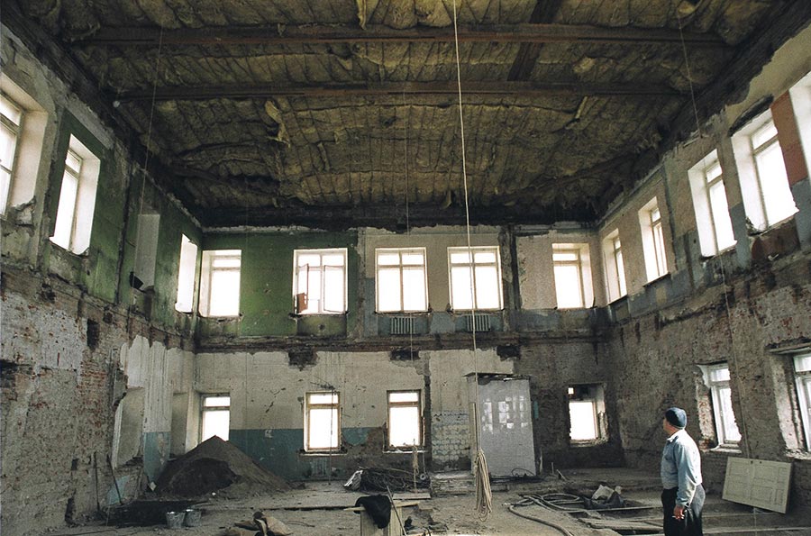 Вид здания внутри до реконструкции